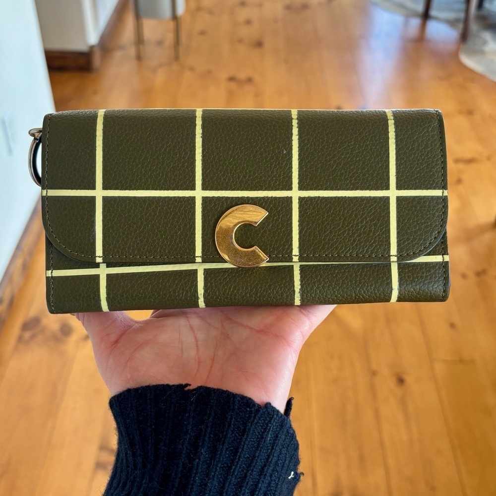COCCINELLE Wallet Italian Luxury Vintage C-Me Line - Picture 10 of 13